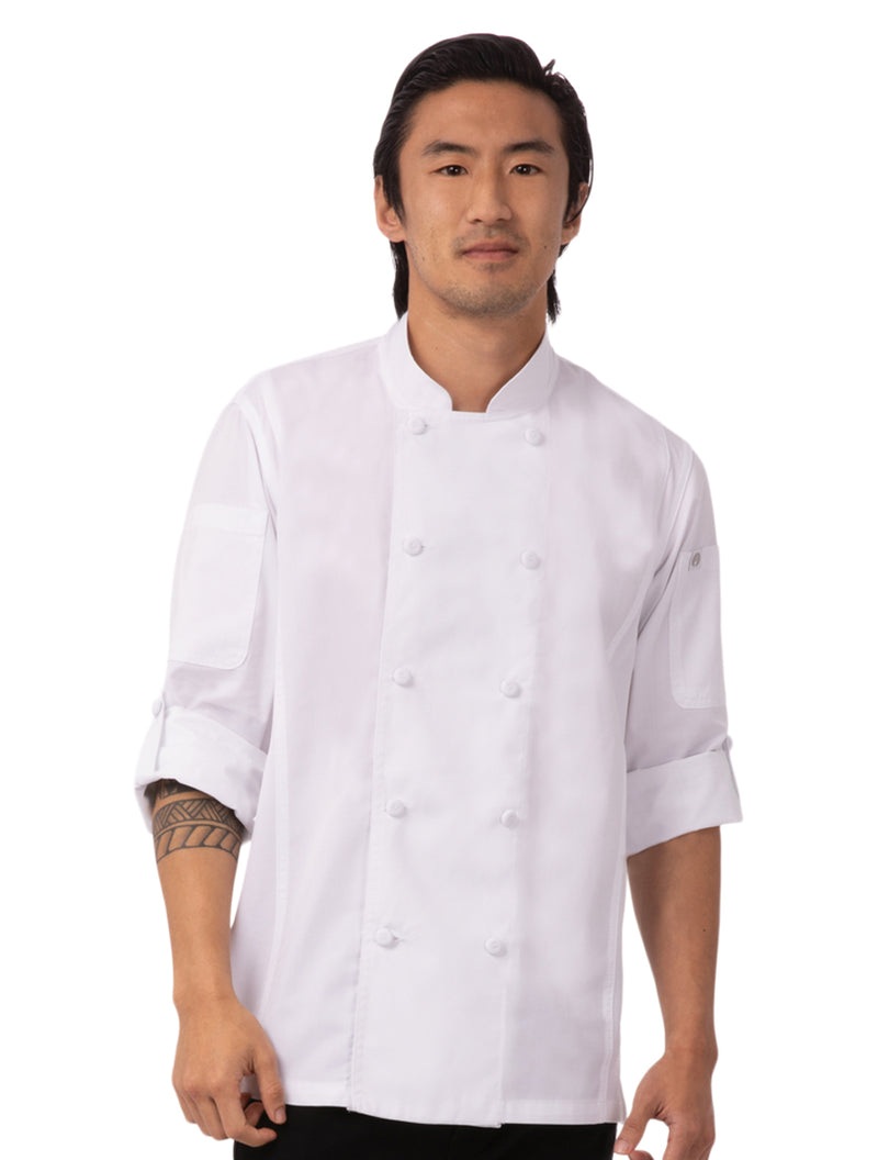 Chef Works Bowden Cool Vent Roll Up Sleeves Chef Coat