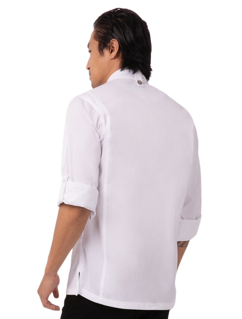 Chef Works Bowden Cool Vent Roll Up Sleeves Chef Coat