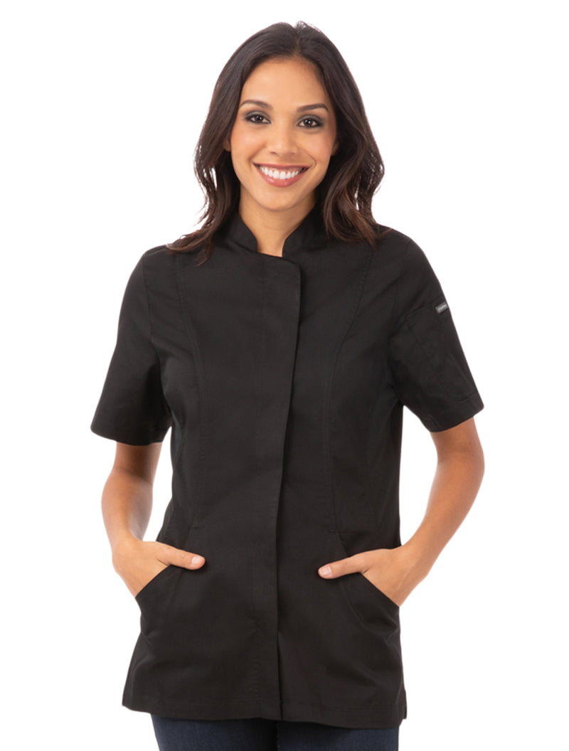 Chef Works Roxby Women's Short Sleeve Chef Coat