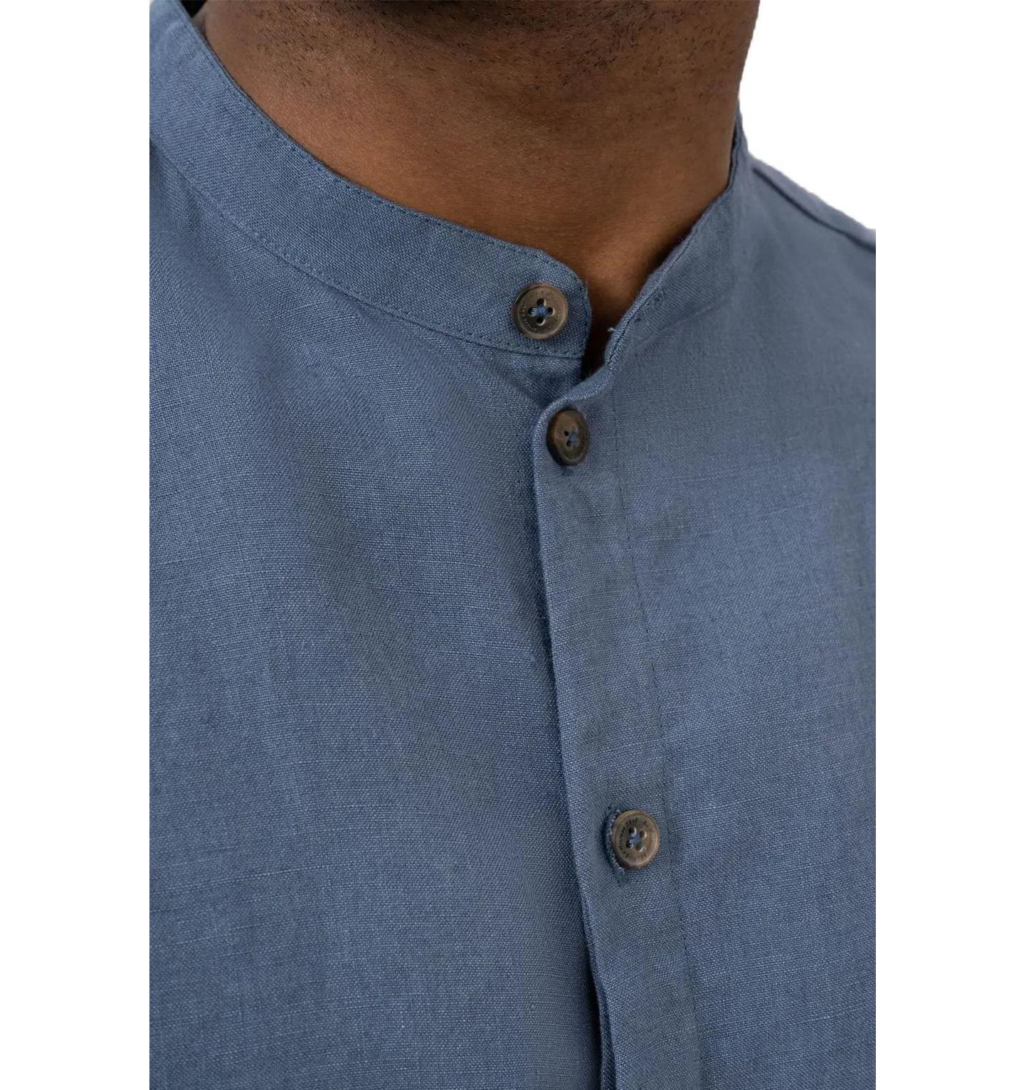 Le Nouveau Chef Chavi Chef Jackets-Piolt Blue
