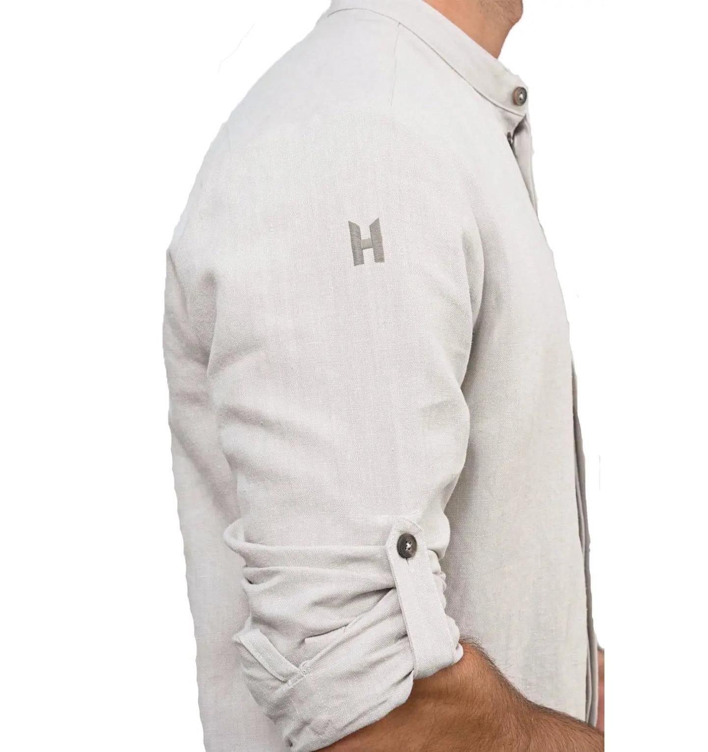 Le Nouveau Chef Chavi Chef Jackets-WarmGrey