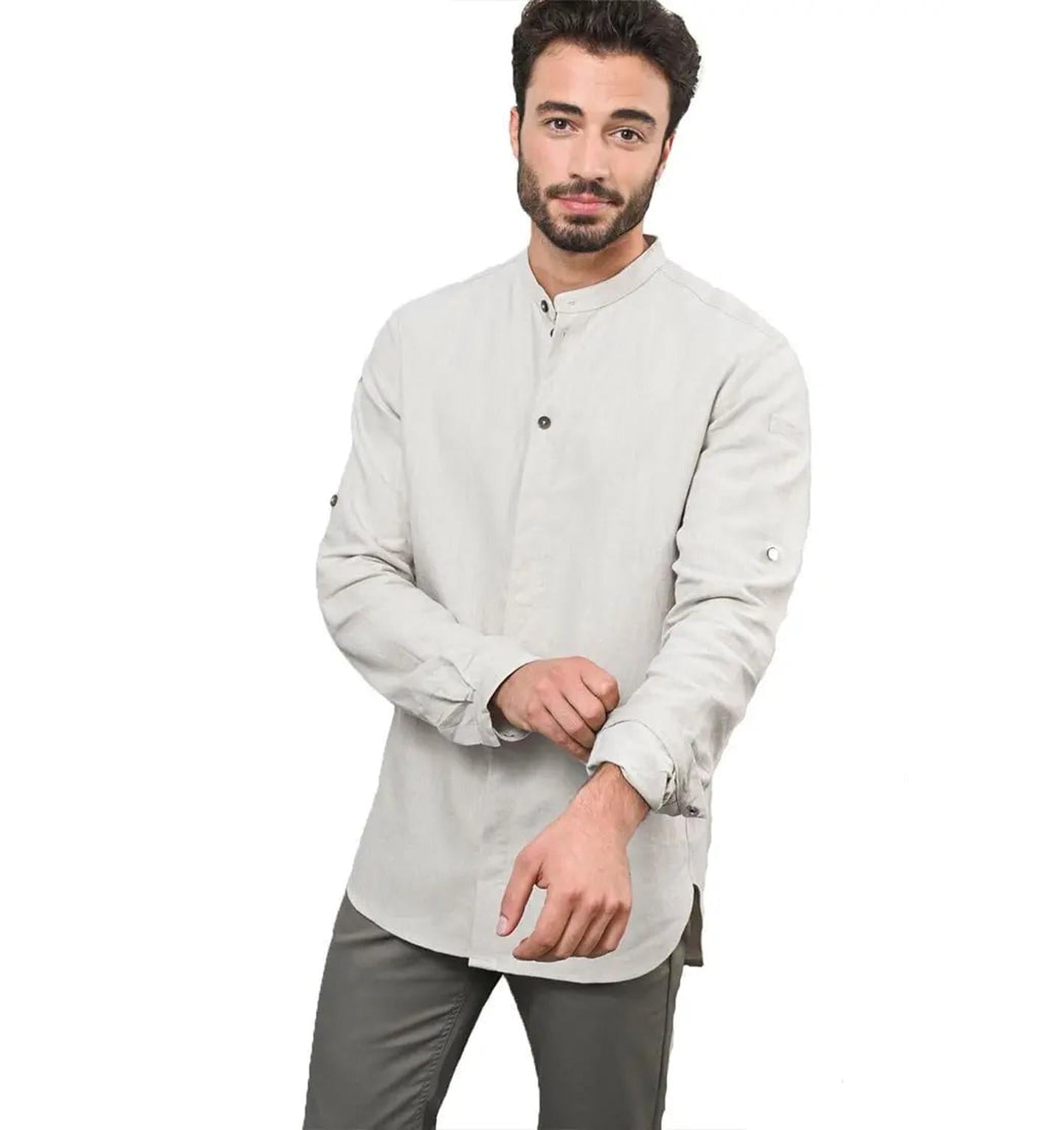 Le Nouveau Chef Chavi Chef Jackets-WarmGrey