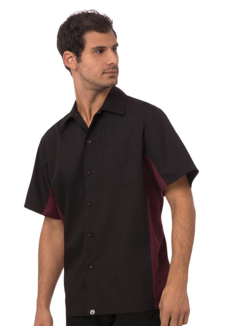 Chef Works Men's Universal Contrast Shirt