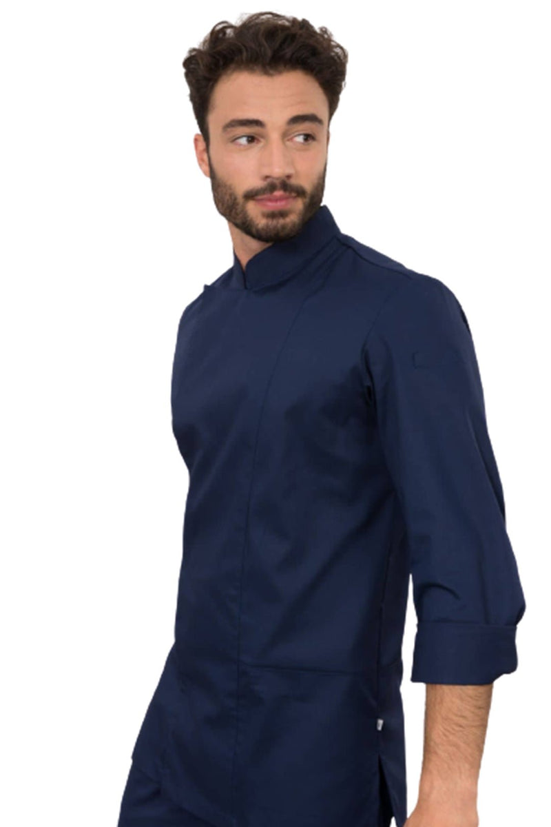Le Nouvean Chef Dave Chef Jackets -Blue-Frontview
