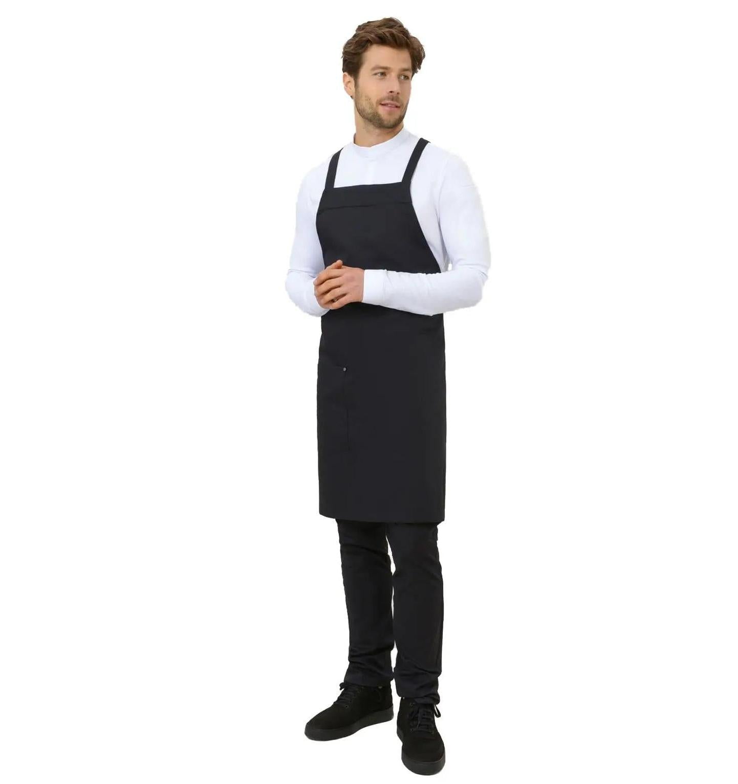 Le Nouveau Chef Eden Chef Aprons- Black 