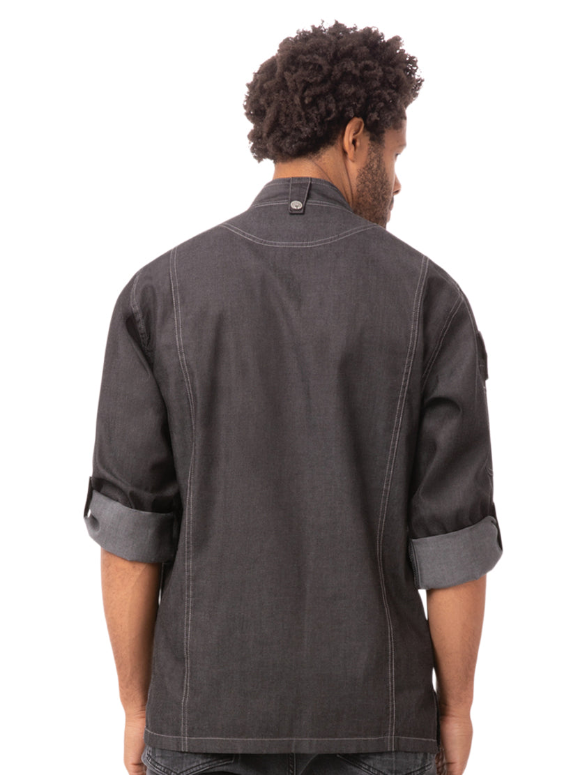 Chef Works Gramercy Denim Men's Chef Coat