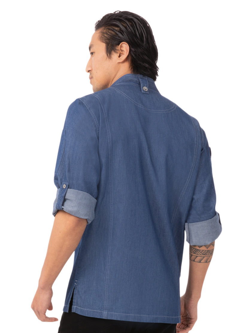 Blue Denim Chef Jacket | Chef Works Gramercy