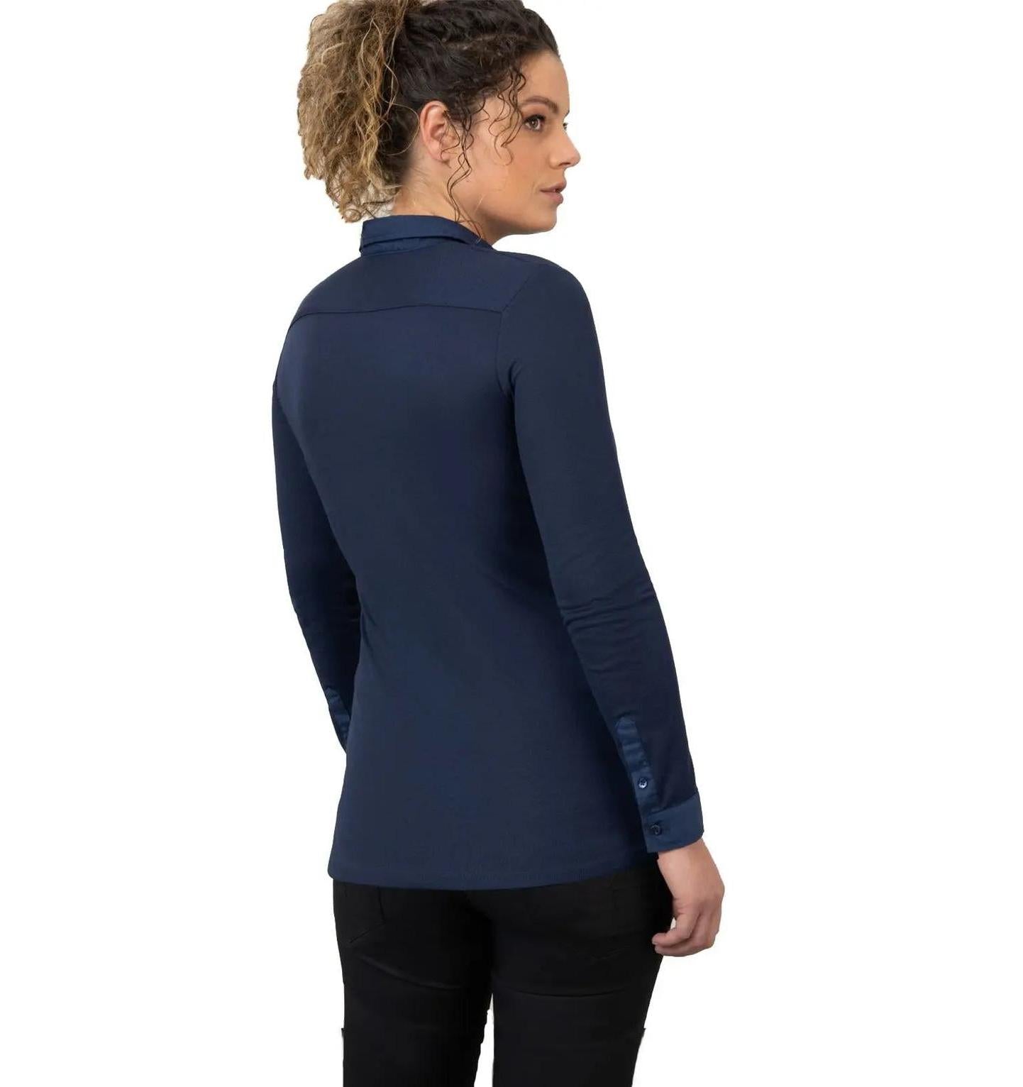 Le Nouveau Chef Alice Chef T-Shirt-Patriot Blue