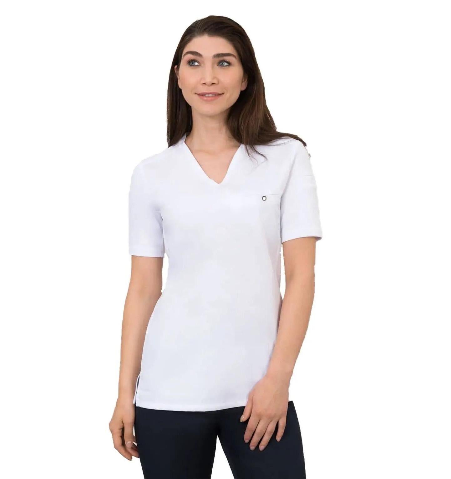 Le Nouveau Chef Fae Chef T-Shirt-White