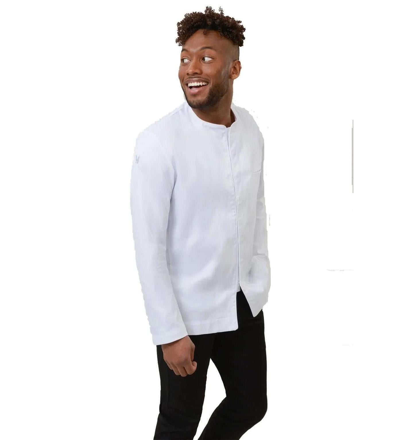 Le Nouveau Chef Jason Chef Jackets-wHITE