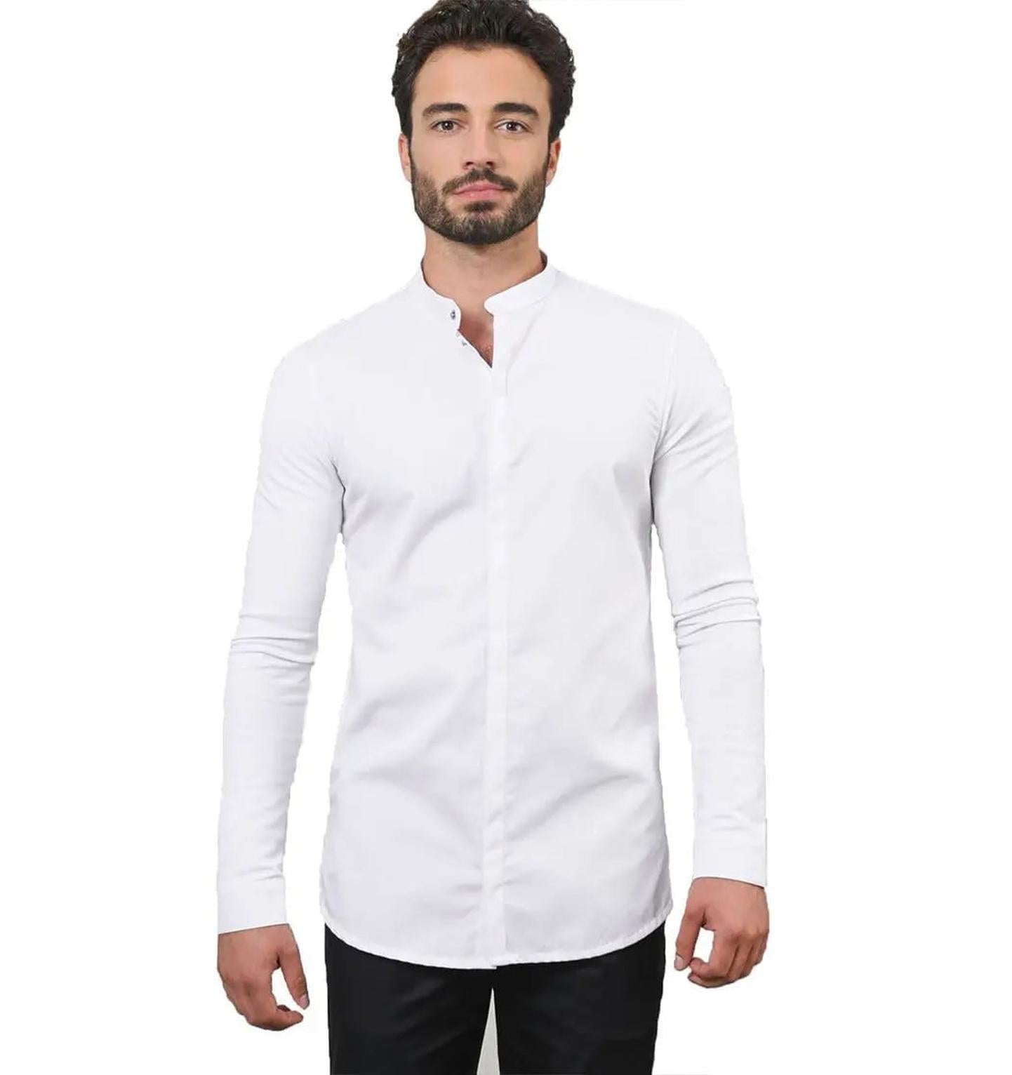 Le Nouveau Chef Julien Chef Jacket-White-Frontview