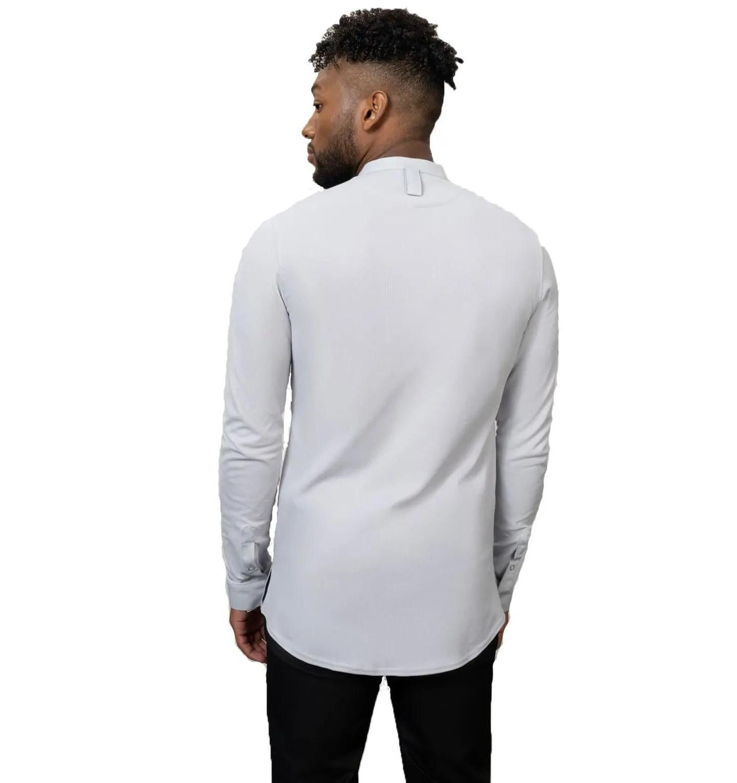 Le Nouveau Chef Julien Chef Jacket-Grey-Backview