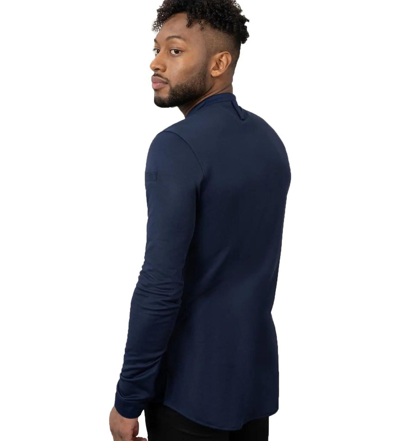Le Nouveau Chef Julien Chef Jacket-Ptriotblue-Backview