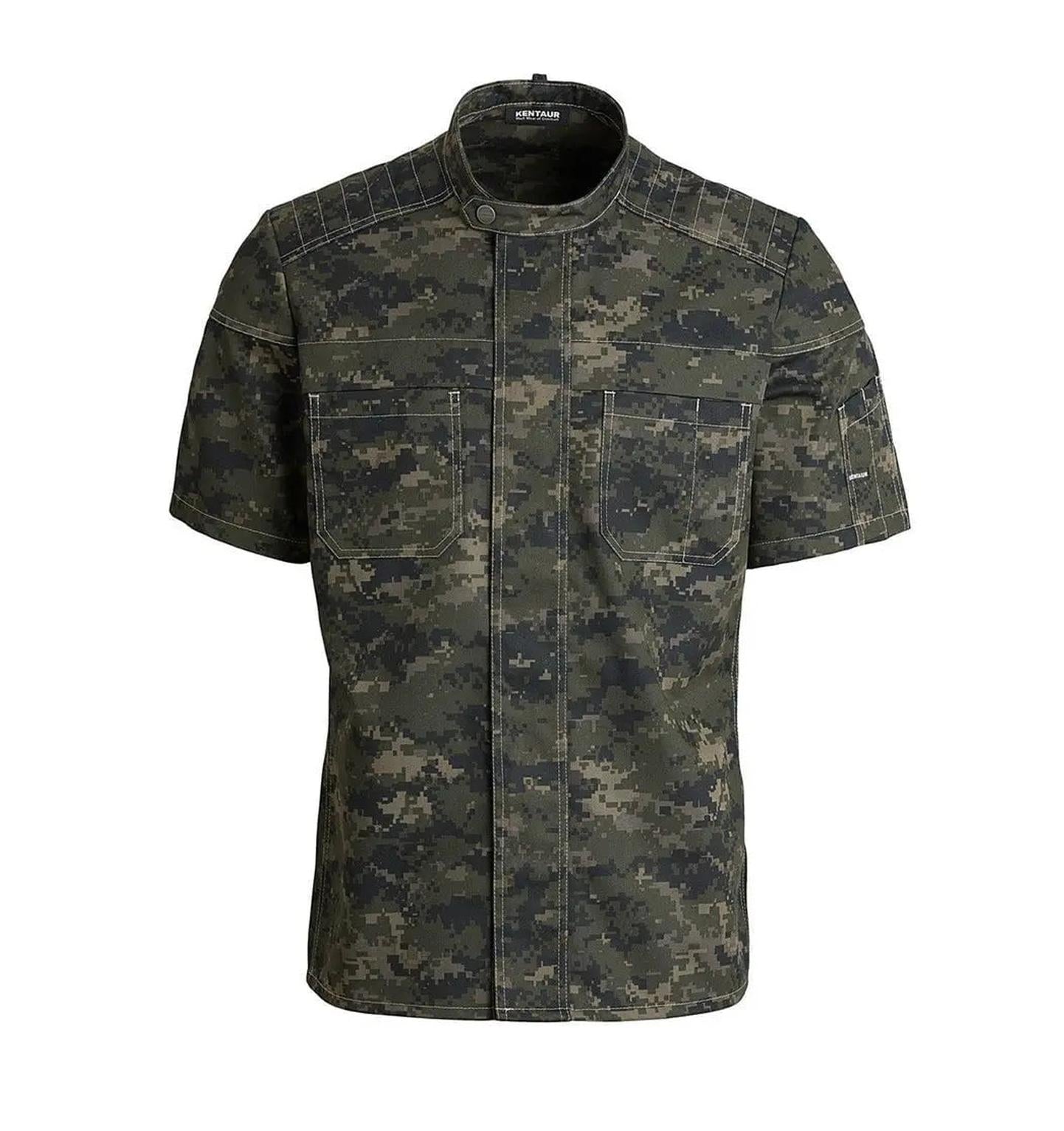 Biker Chef-/Service Jacket S/S Camouflage - Main