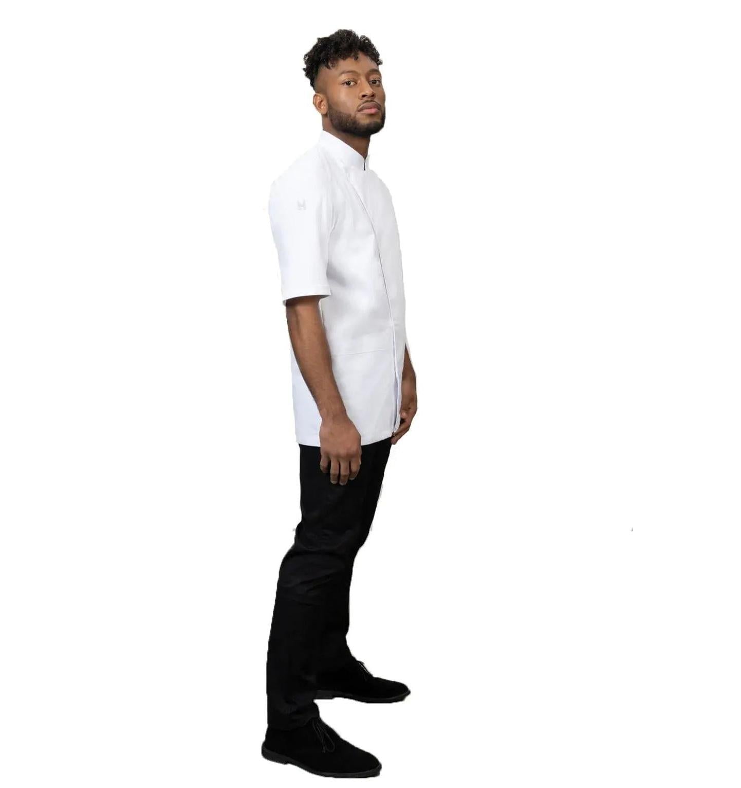 Le Nouveau Chef Melvin Chef Jackets-White