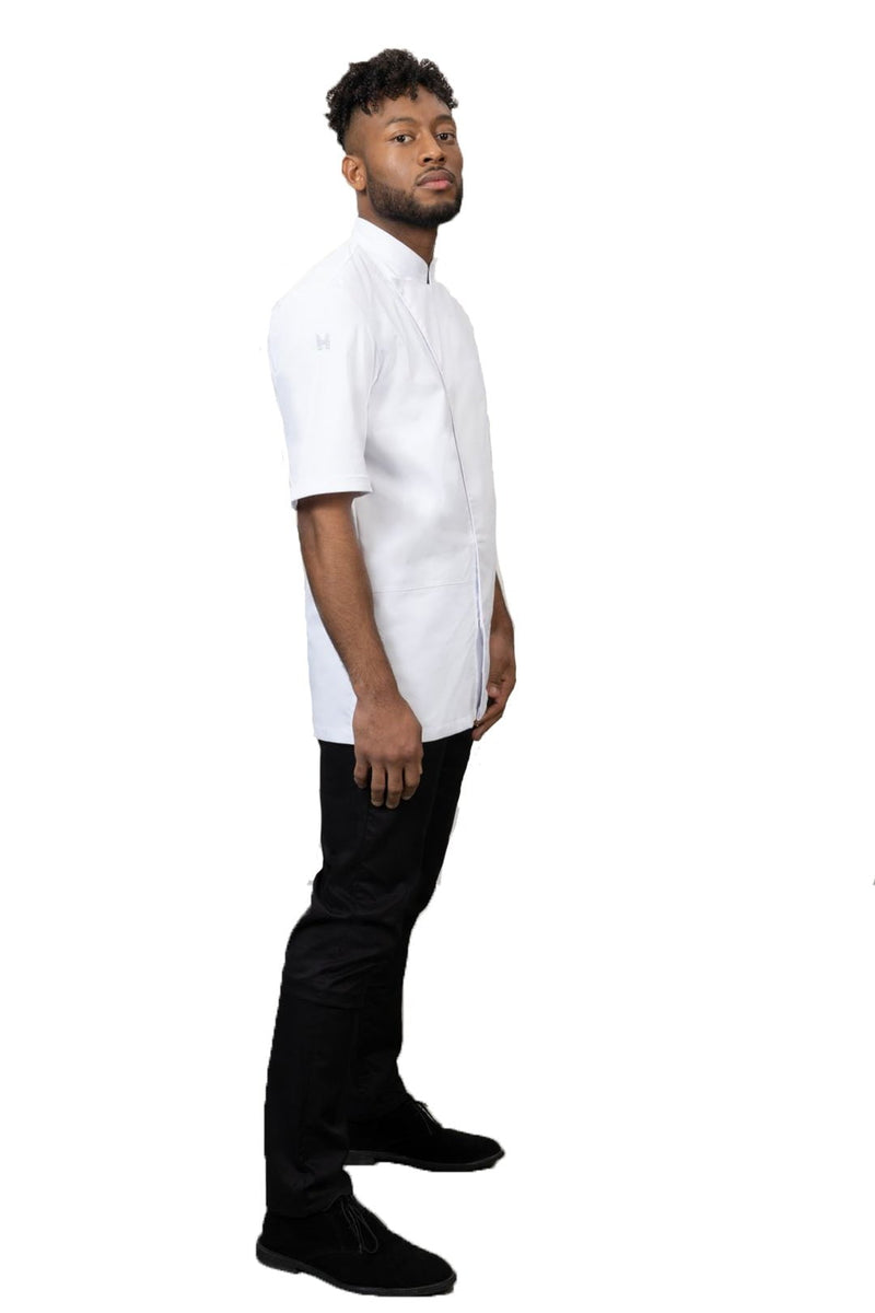 Le Nouveau Chef Melvin Chef Jackets-White