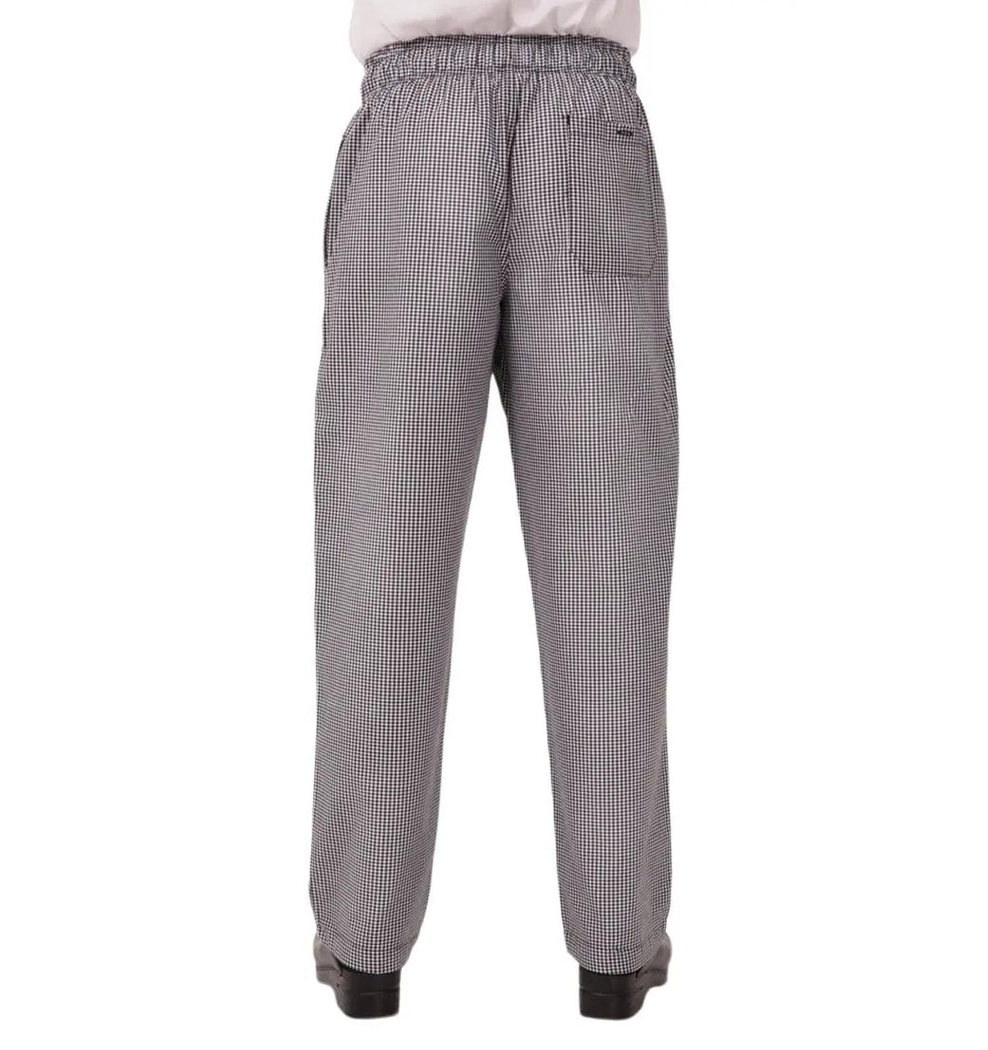 Small Check Basic Baggy Chef Works Chef Pants Chef Works