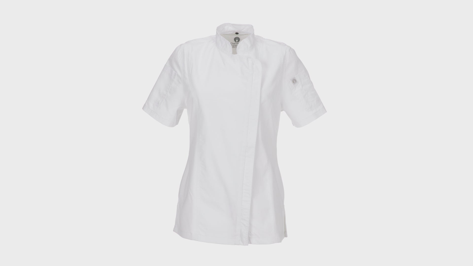 Professional Chef Wearing the Roxby Chef Coat – Designed for Comfort and Performance - Rotating Image