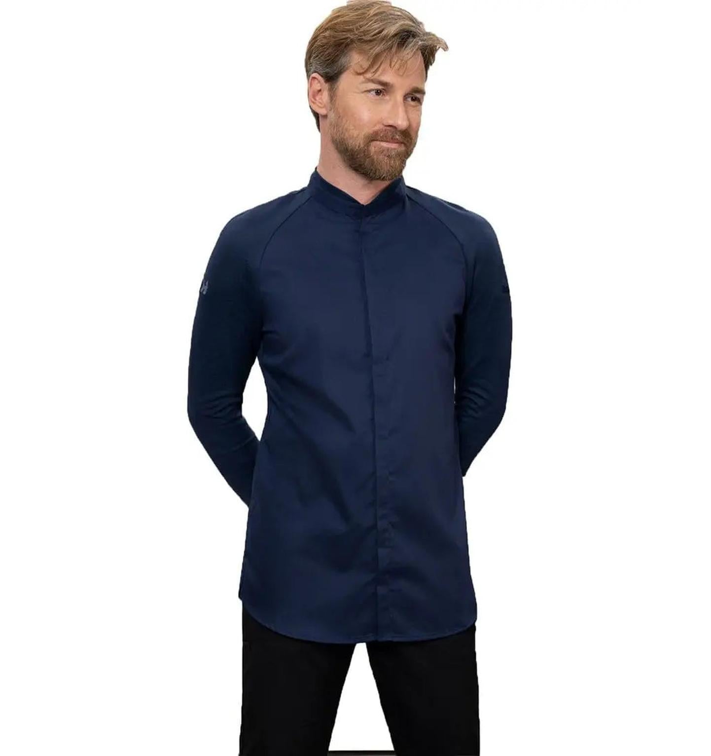 Le Nouveau Chef Romain Chef Jackets-Patriot blue
