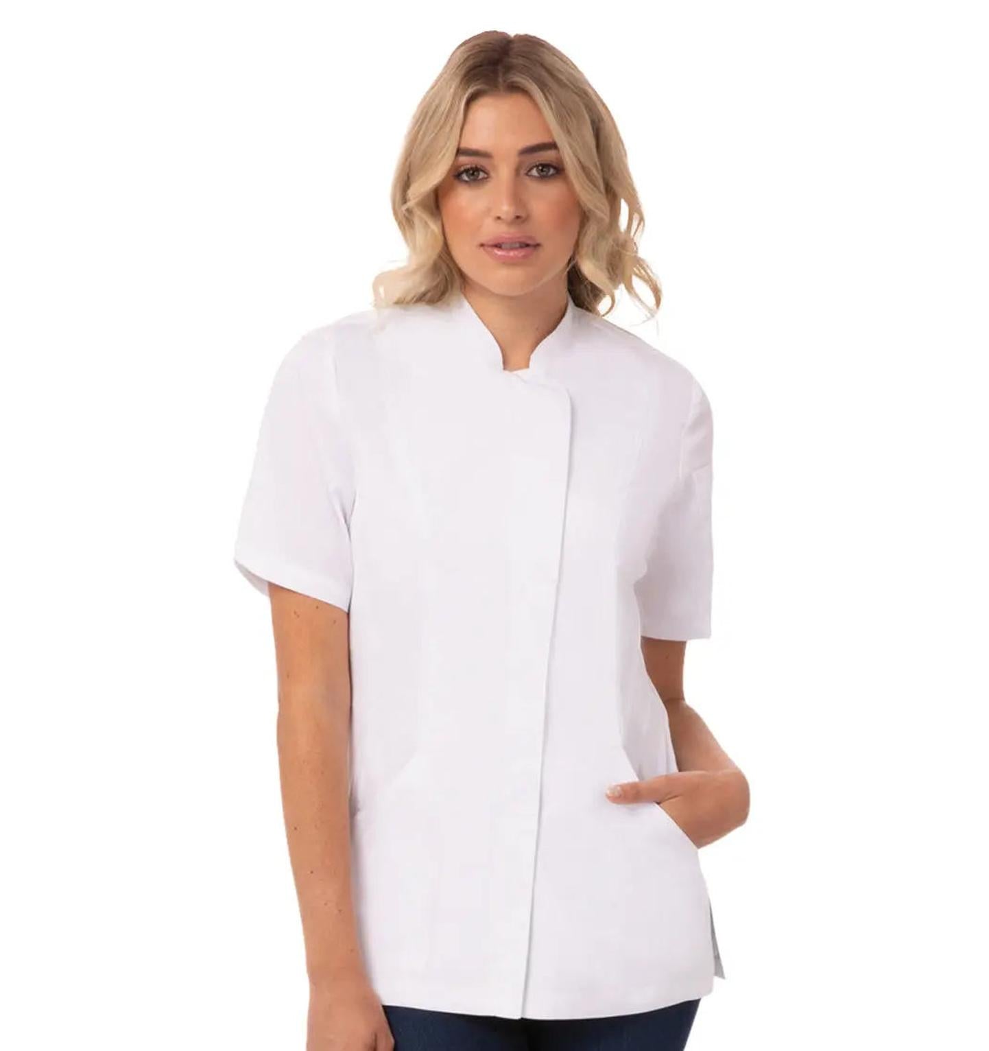 Chef Works Roxby Women's Short Sleeve Chef Coat - Fiumara Apparel