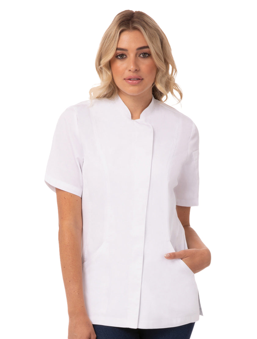 Roxby Chef Coat – Lightweight, Moisture-Wicking, and Breathable