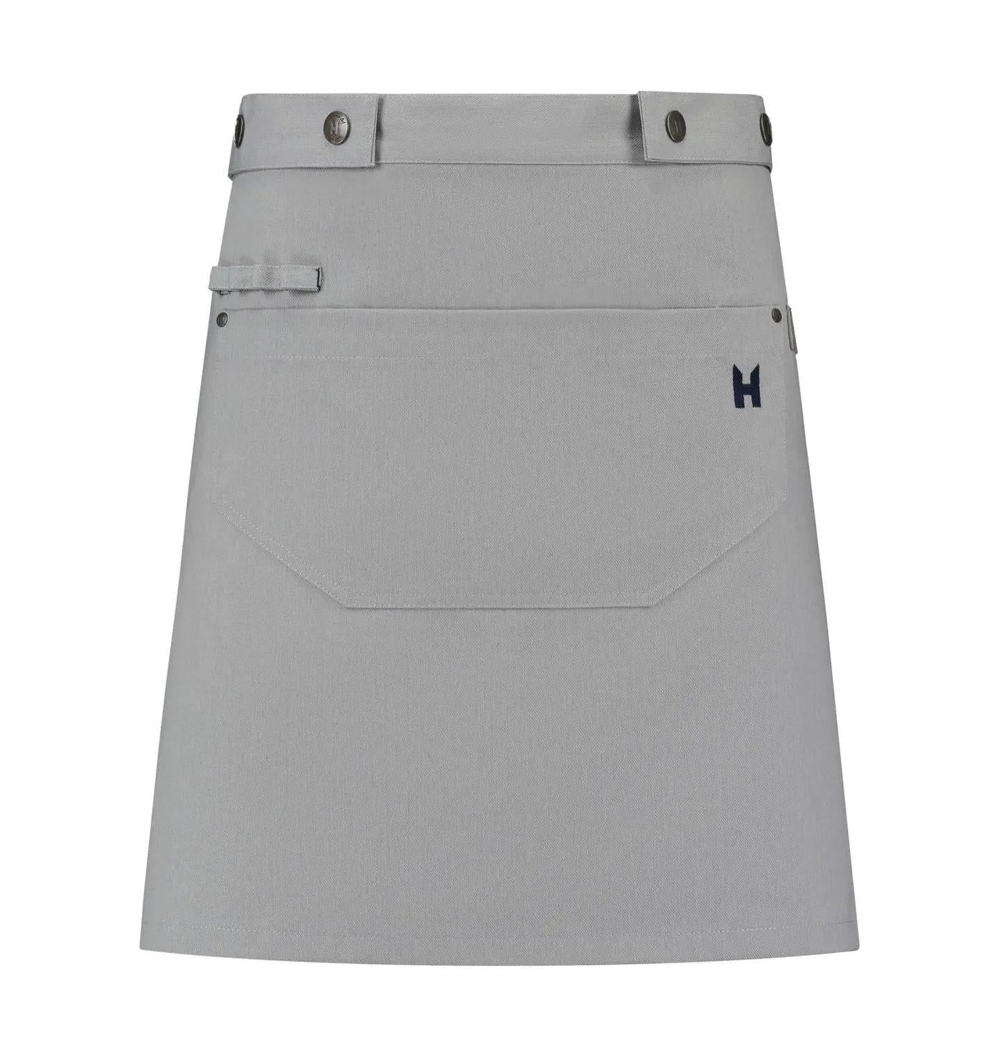 Le Nouveau Chef Miami Chef Aprons-Heavy Grey Denim