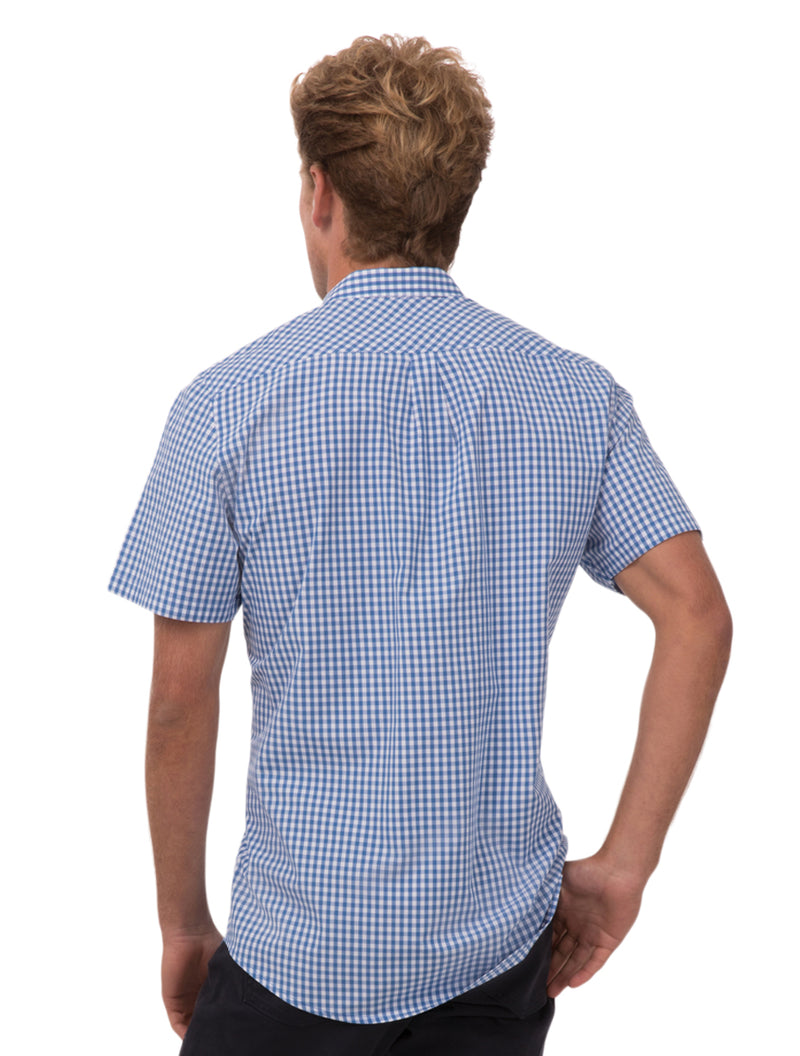 Chef Works Gingham Men's Modern Fit Shirt