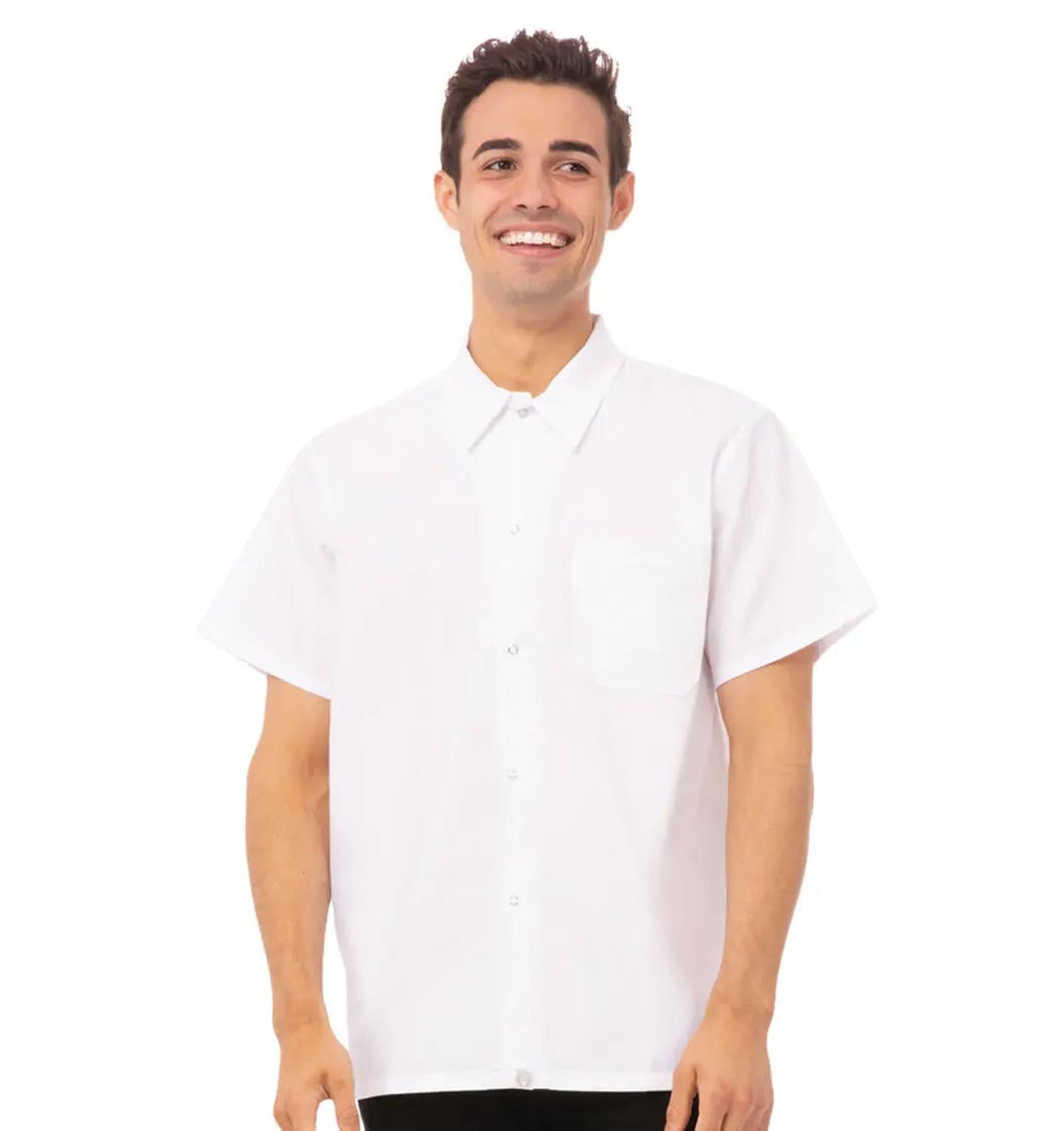 Chef Works White Utility Shirt Chef Works