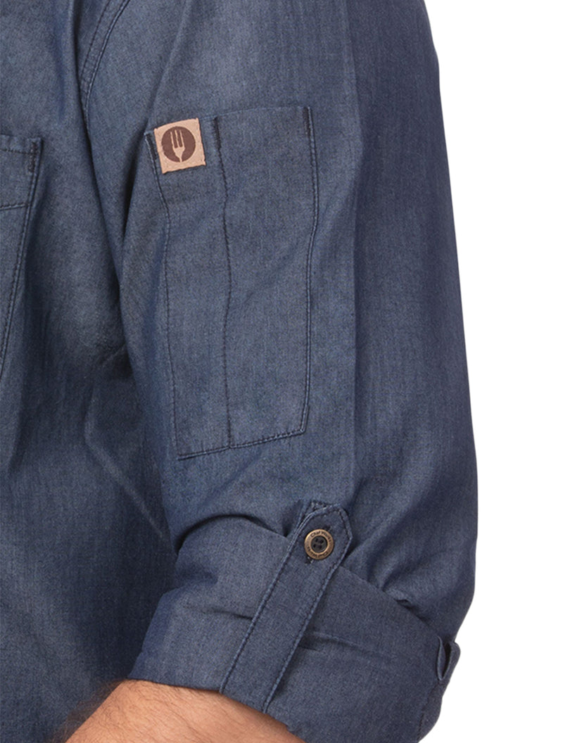 Long Sleeve Denim Work Shirt | Chef Works