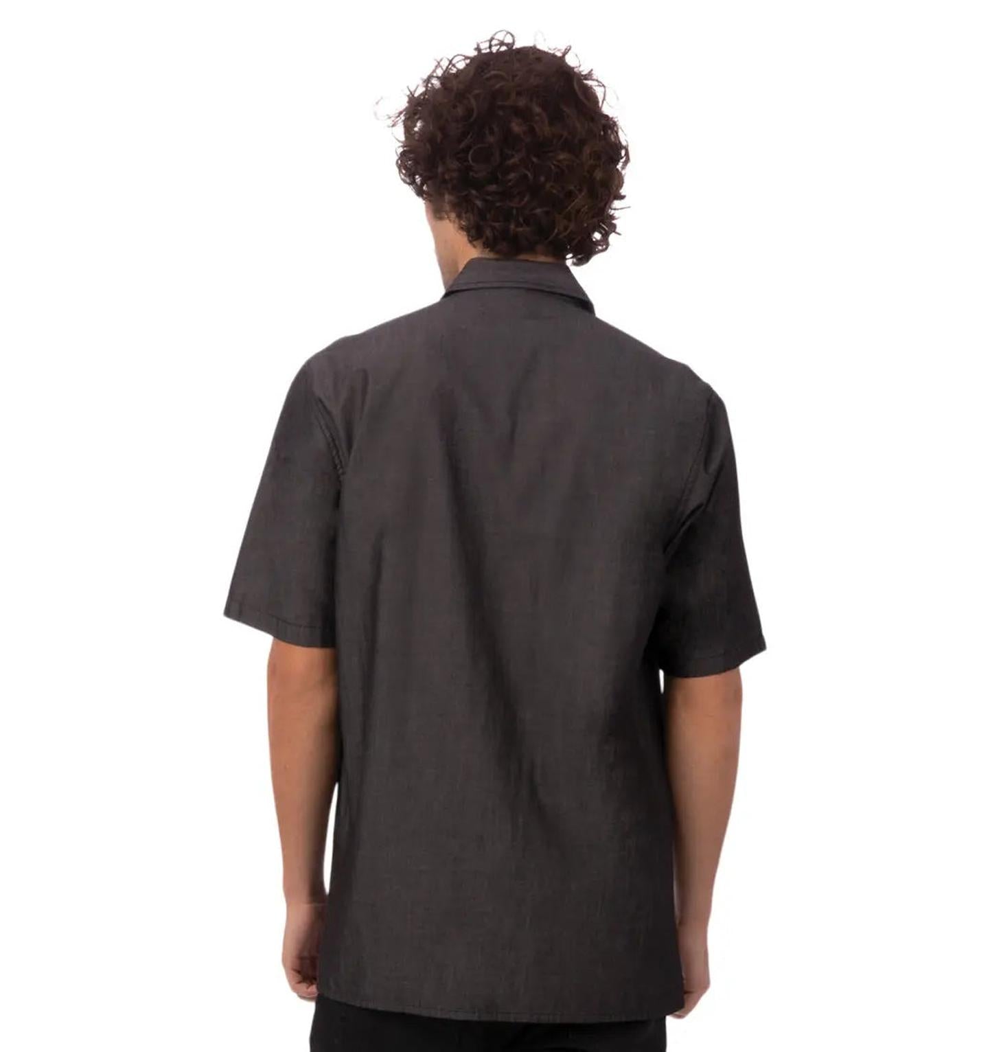 Chef Works Detroit Short Sleeve Denim Shirt Chef Works