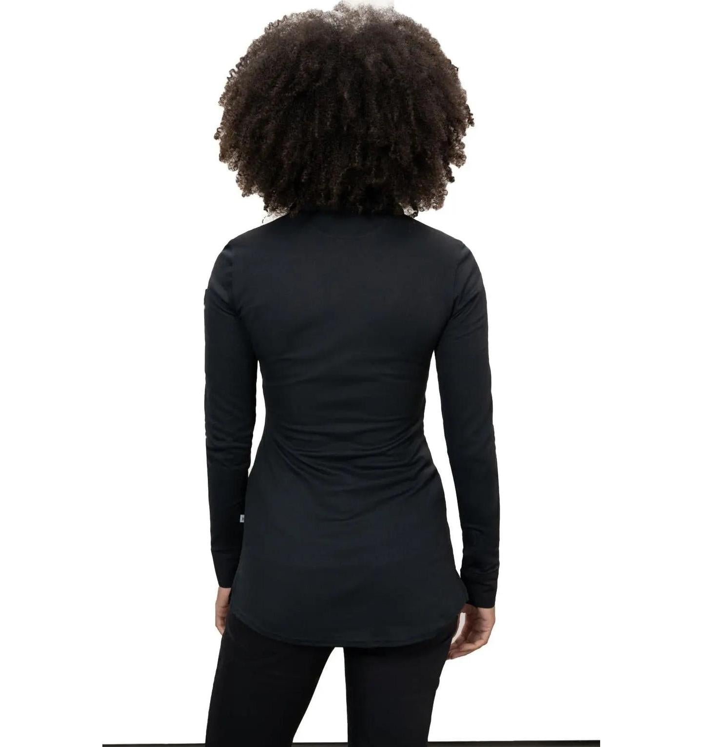 Le Nouveau Chef Sophie Women's Chef Coat-Black