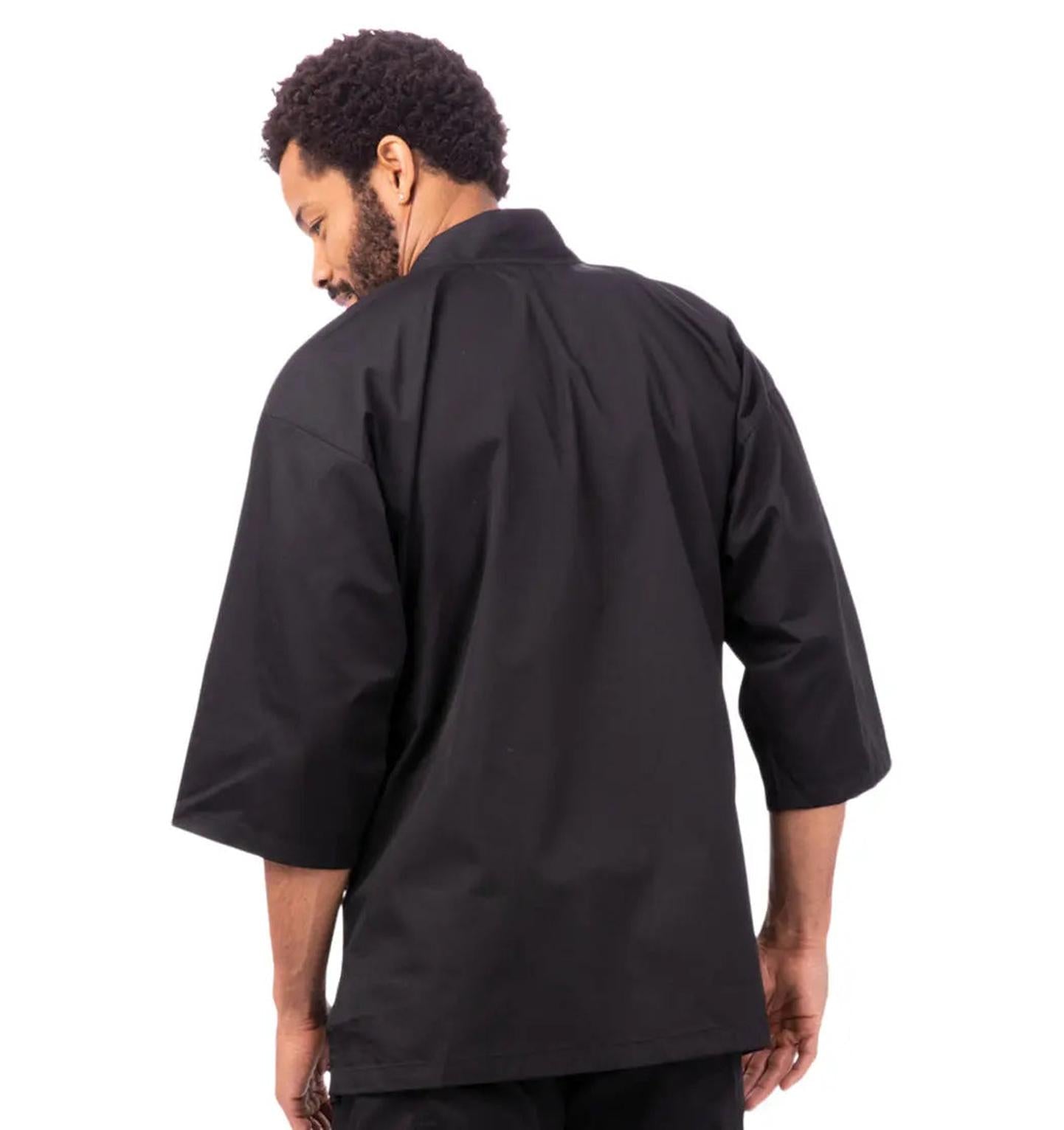 Chef Works Unisex Black Sushi Coat Chef Works