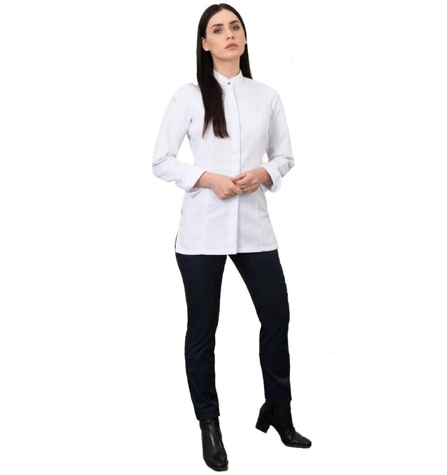 Le Nouveau Chef Venus Women's Chef Coat-White