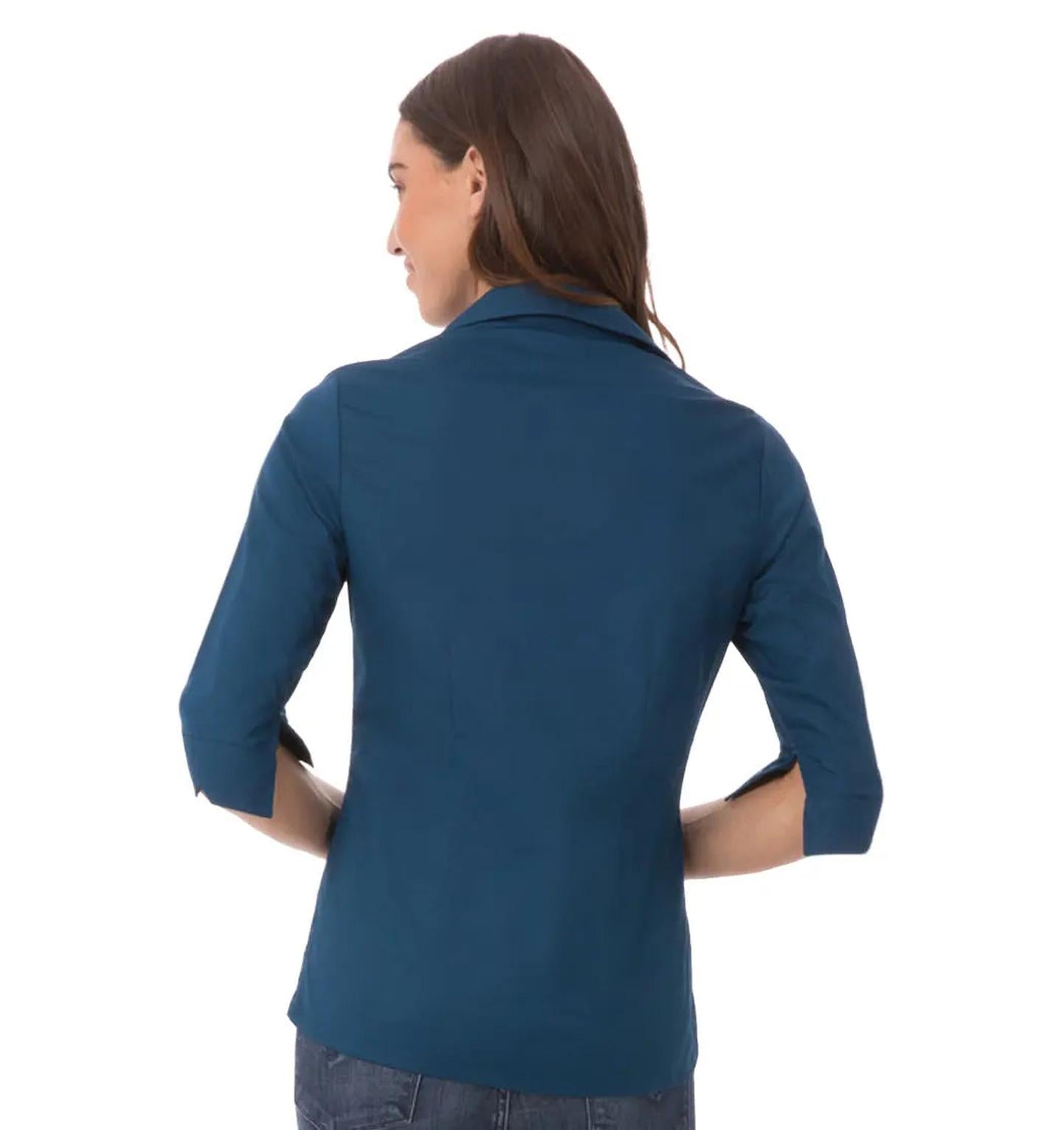 Chef Works Finesse Women's 3/4-Sleeve Shirt Chef Works
