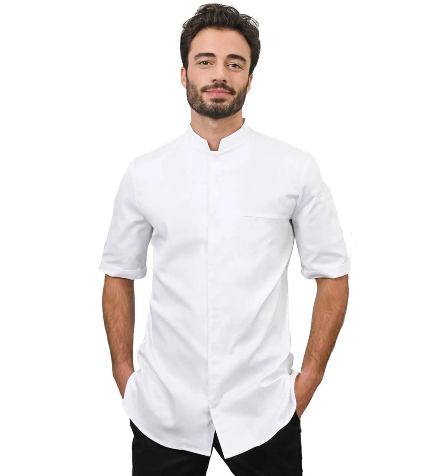 Le Nouveau Tygo Chef Coat White - main
