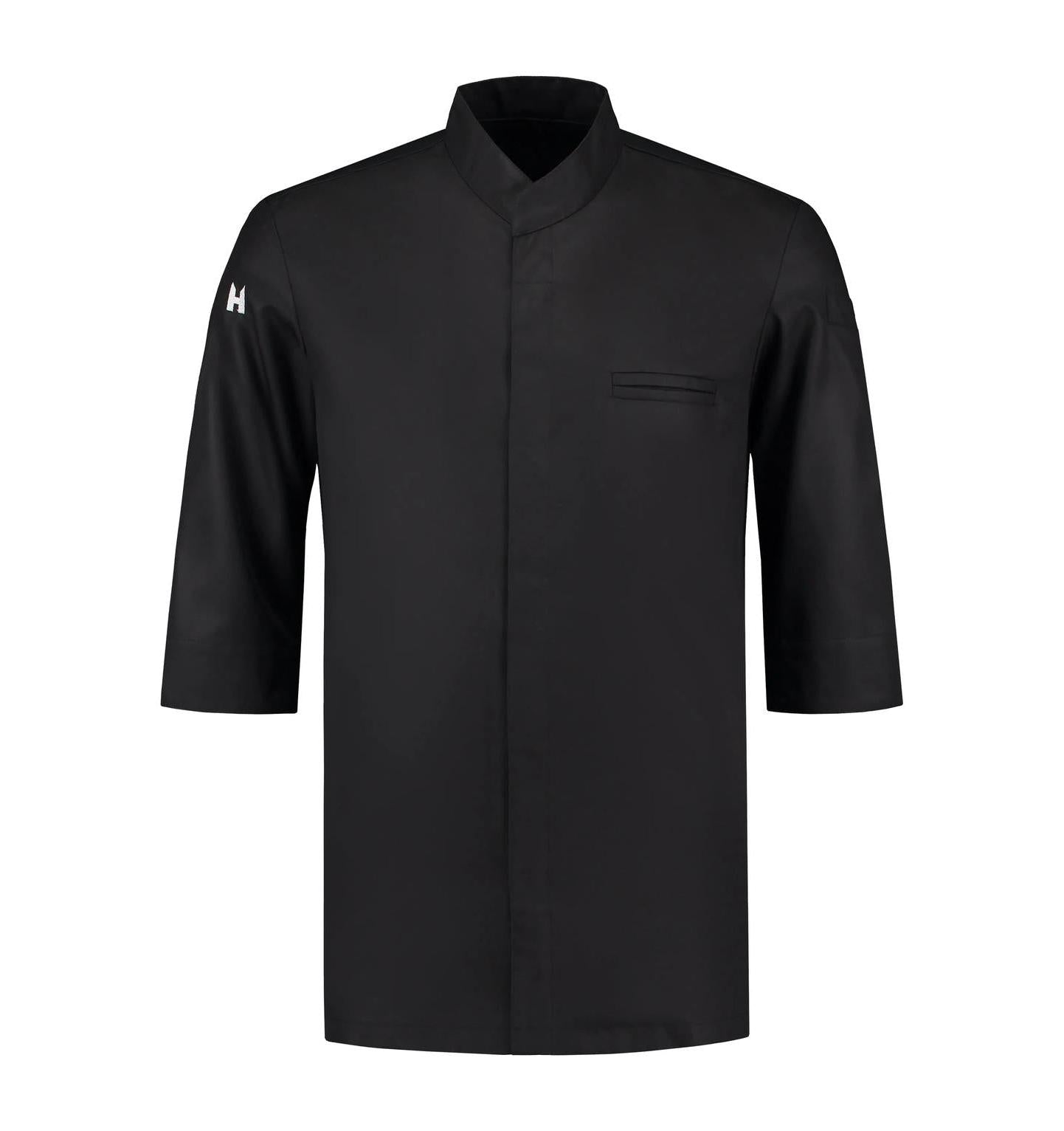 Le Nouveau Fabian Chef Jacket Black 
