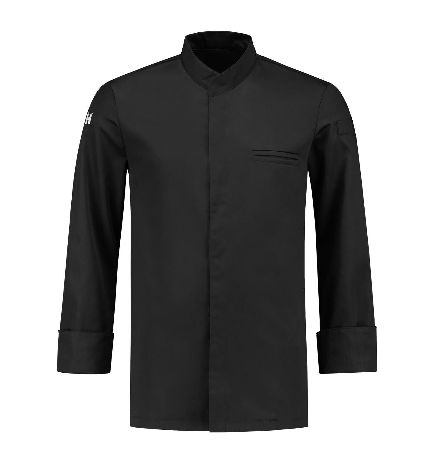 Le Nouveau Alain Chef Jacket Black-productimage