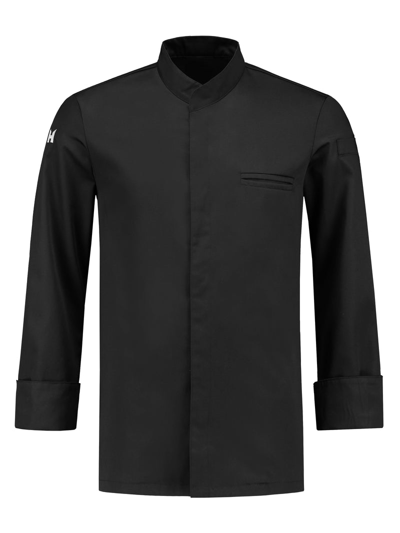Le Nouveau Alain Chef Jacket Black-productimage