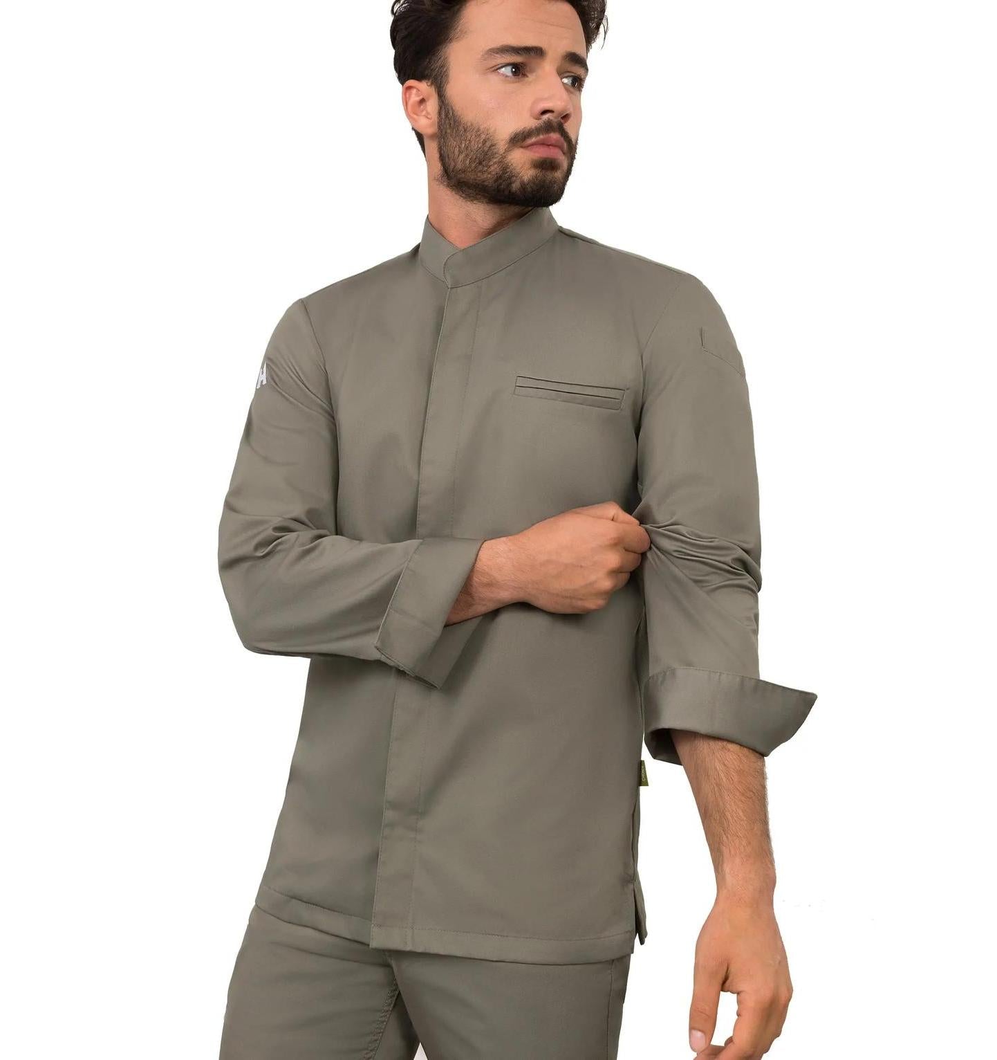 Le Nouveau Alain Chef Jacket Olivette -main