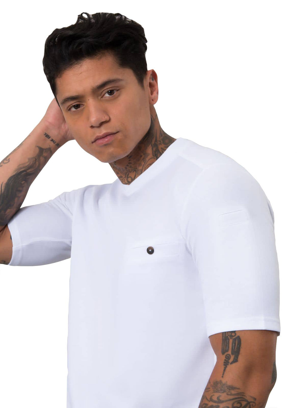 Le Nouveau Ferre Chef T-Shirt White - sideview