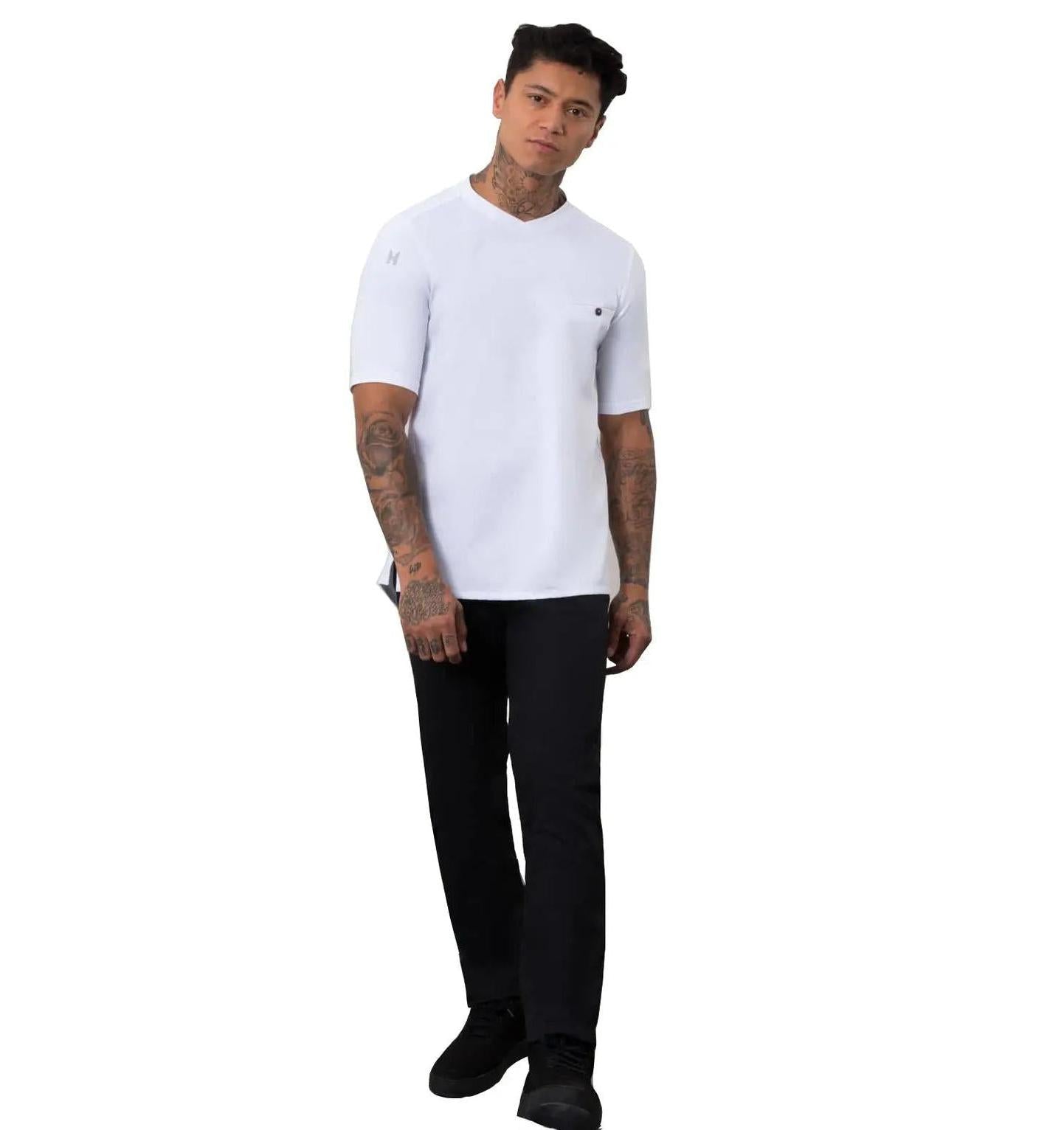 Le Nouveau Ferre Chef T-Shirt White - full