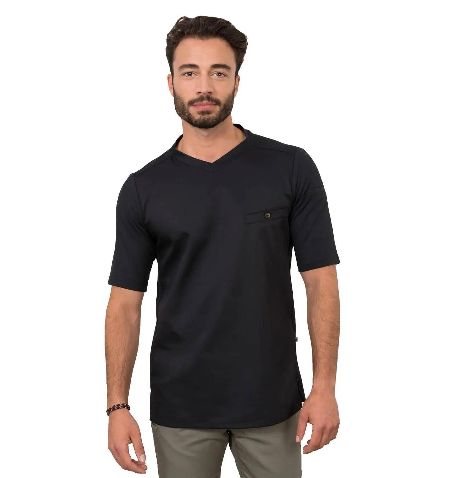 Le Nouveau Ferre Chef T-Shirt Black- main