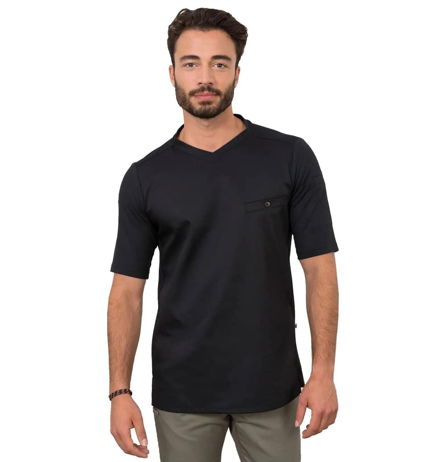 Le Nouveau Ferre Chef T-Shirt Black- main