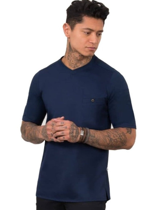Le Nouveau Ferre Chef T-Shirt Patriot Blue - full