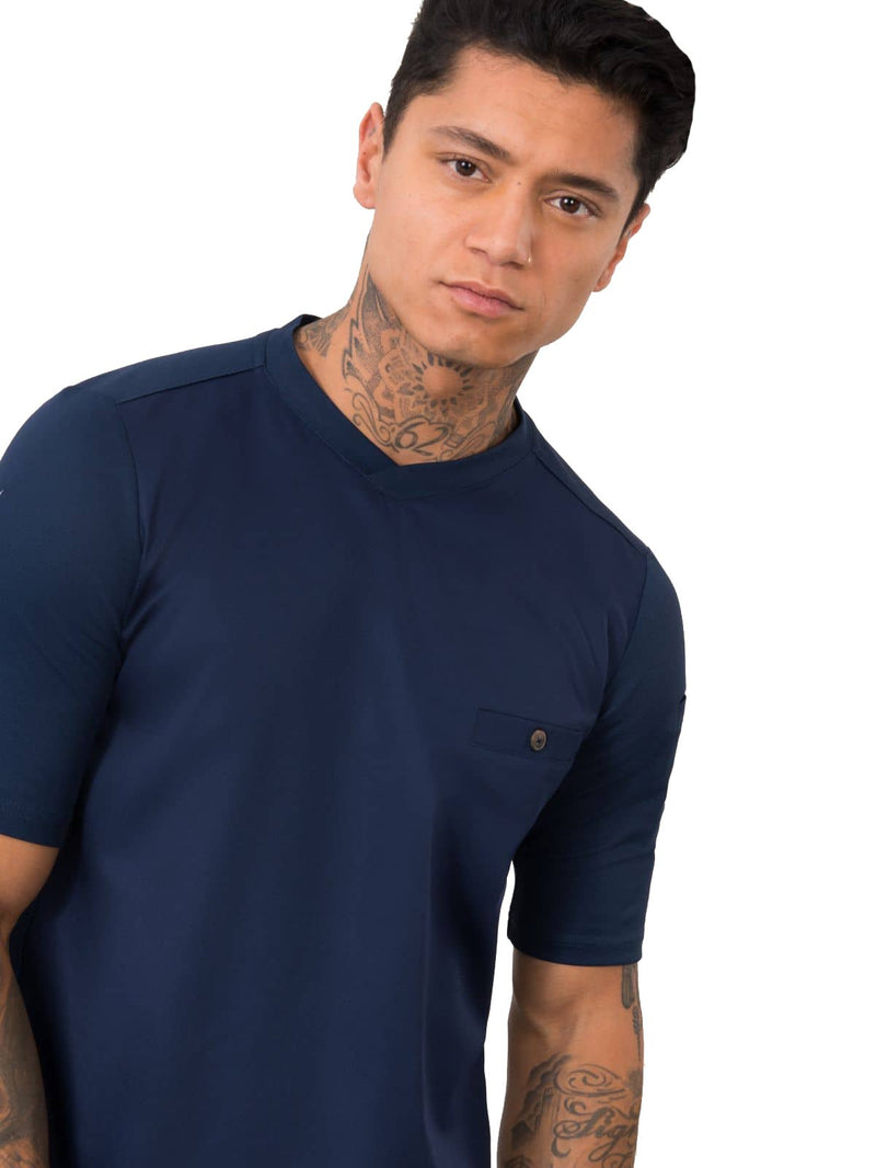 Le Nouveau Ferre Chef T-Shirt Patriot Blue - main