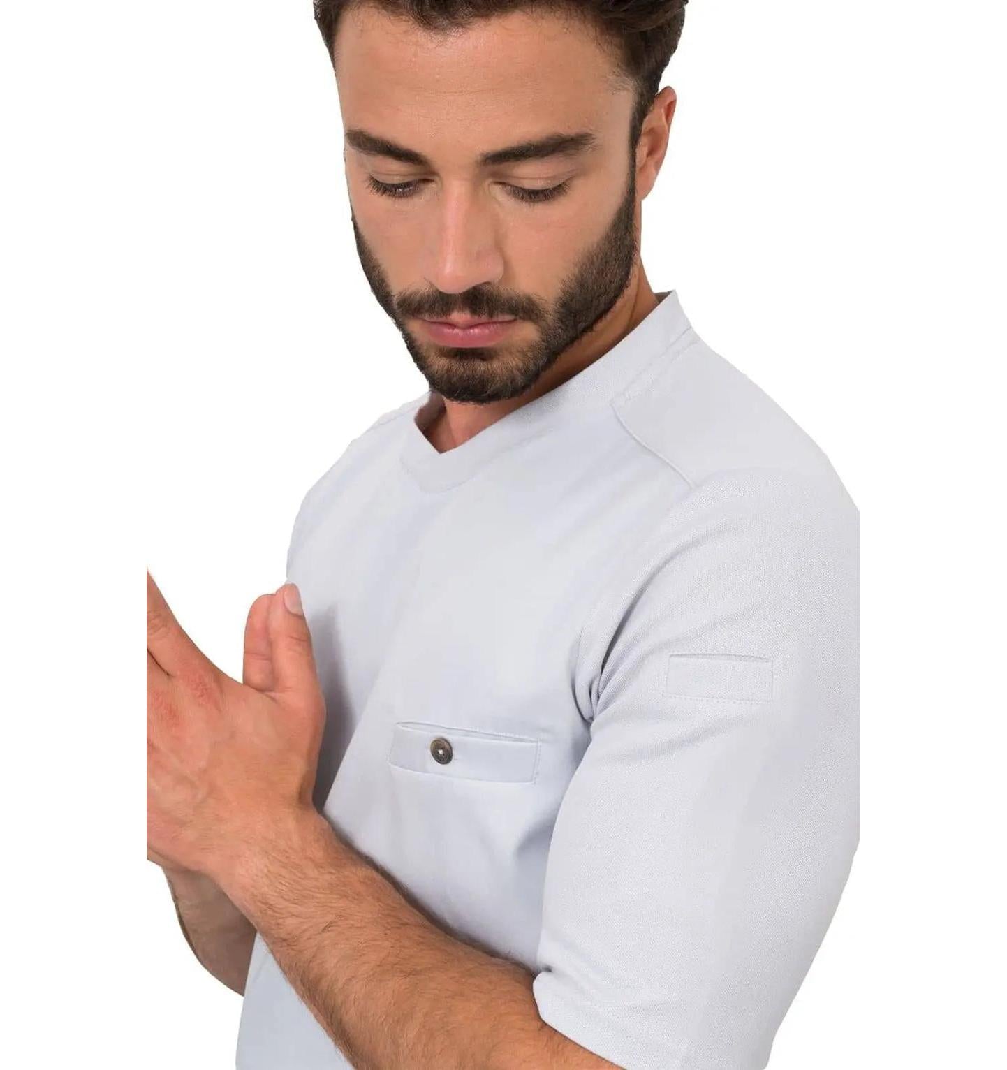 Le Nouveau Ferre Chef T-Shirt Pearl Grey - main