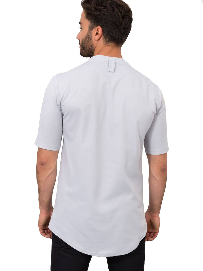 Le Nouveau Ferre Chef T-Shirt Pearl Grey - back