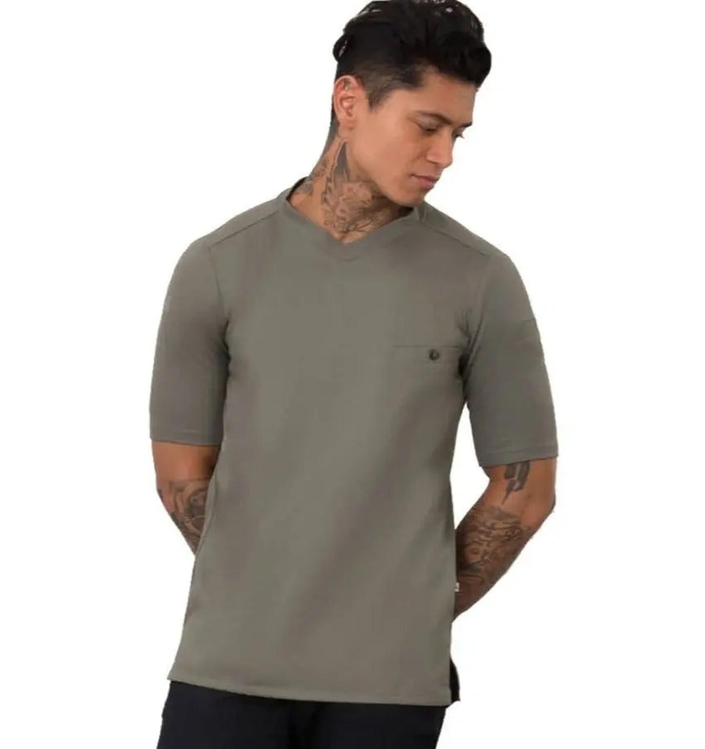 Le Nouveau Ferre Chef T-Shirt Olivette - full