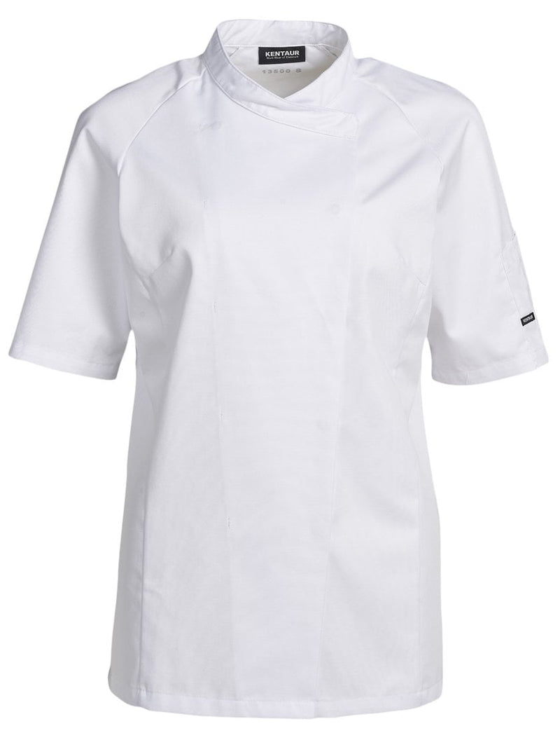 Kentaur 13500 Women's Chef/Waiters Jacket Front View White