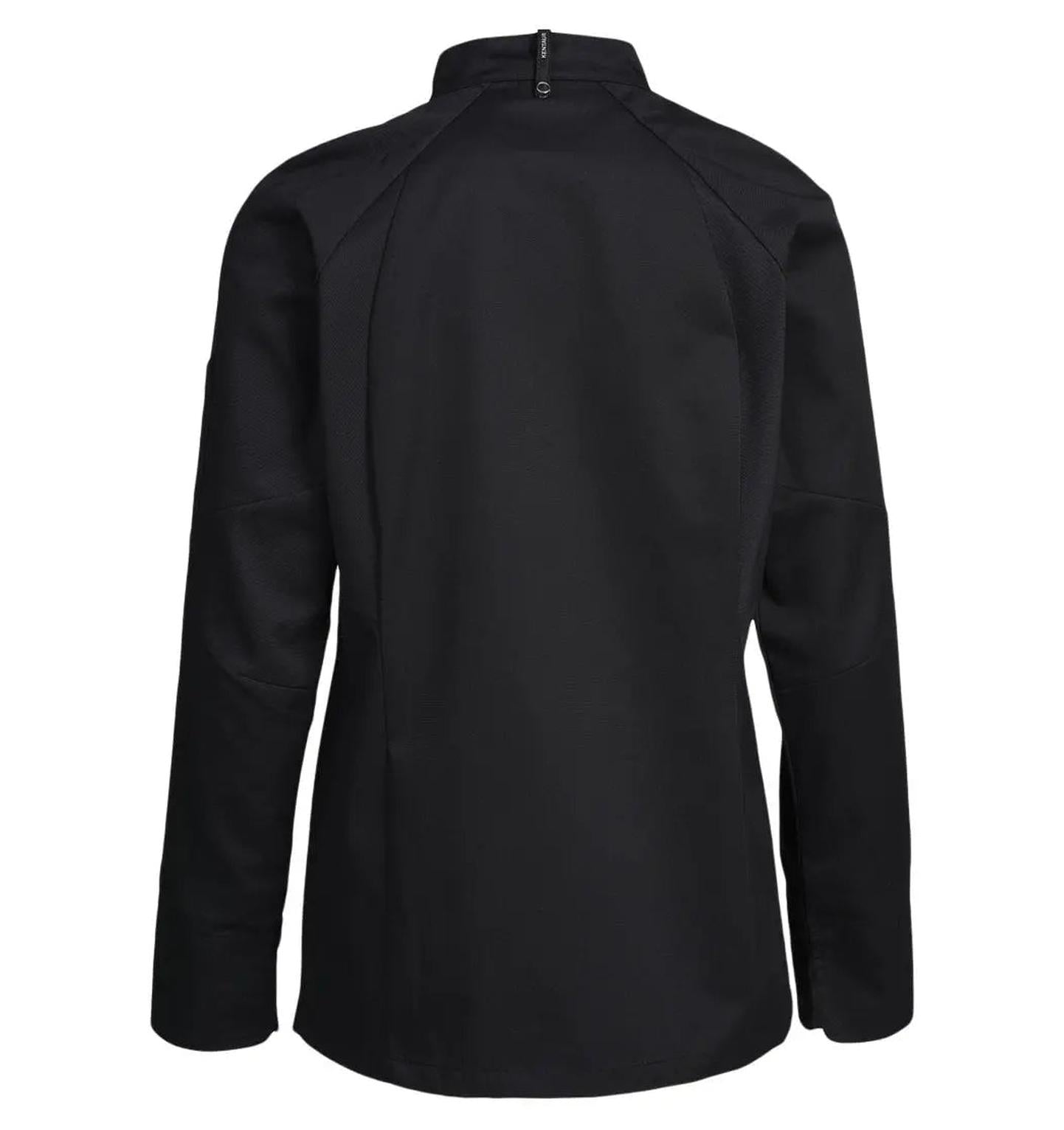 Kentaur 13501 Women's Chef/Waiters Jacket - Black - Back